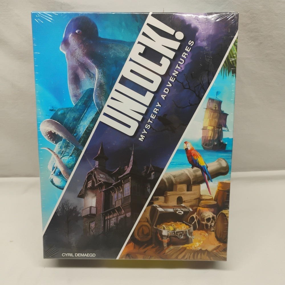 Space Cowboys Unlock! Mystery Adventures Escape Room Card Game 1-6 17+ 2020